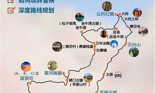 陕西旅游路线行程表_陕西旅游路线行程表图