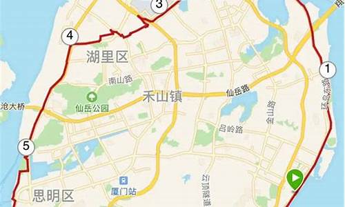 厦门至龙岩骑行路线_厦门至龙岩骑行路线图